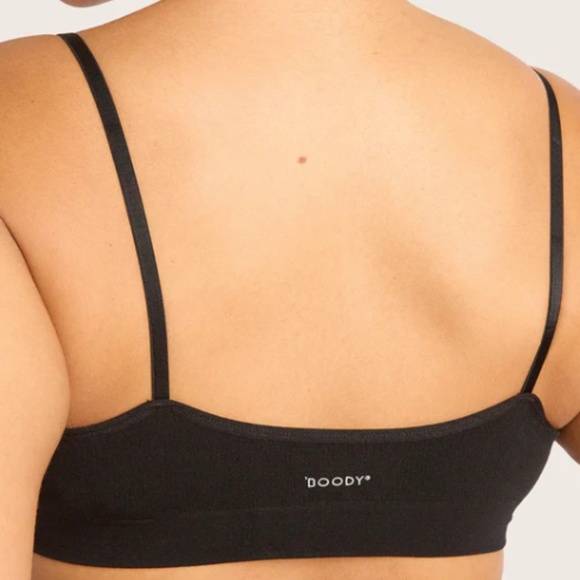 Boody Triangle Bralette Size Medium, Powder pink - Picture 5 of 5